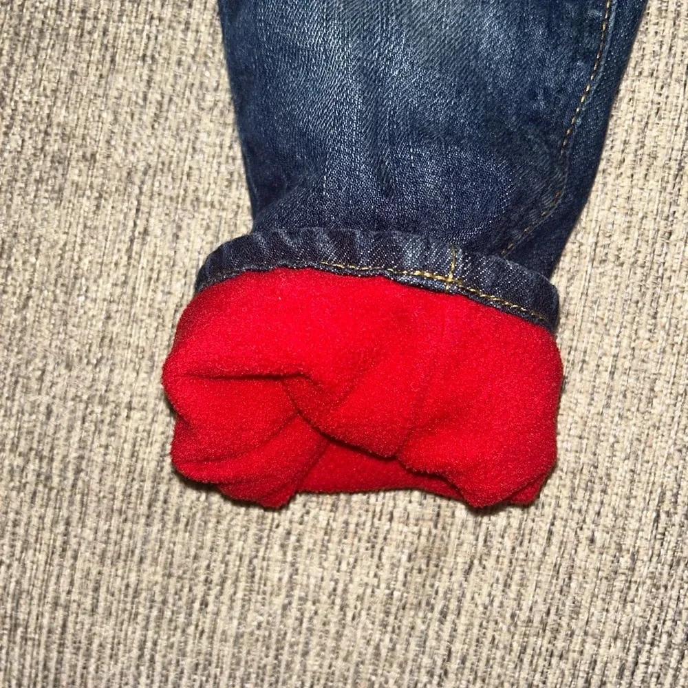 😍Baby Gap Flannel lined Jeans size 18-24 months - Picture 3 of 6